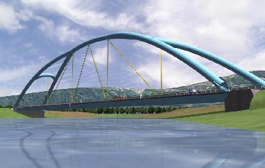 Ponte sull'Arno (Concorso Internazionale Anas)